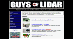 Desktop Screenshot of guysoflidar.com